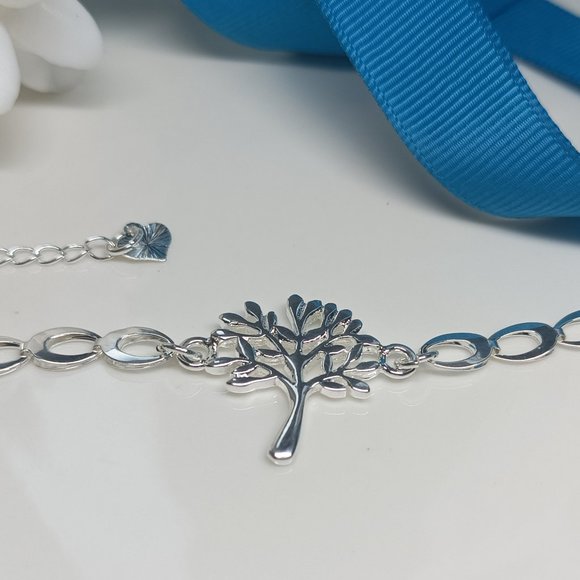 Tree of Life Sterling Silver Bracelet - Picture 4 of 7